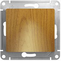 Вывод кабеля без рамки Systeme Electric Glossa дерево картинка